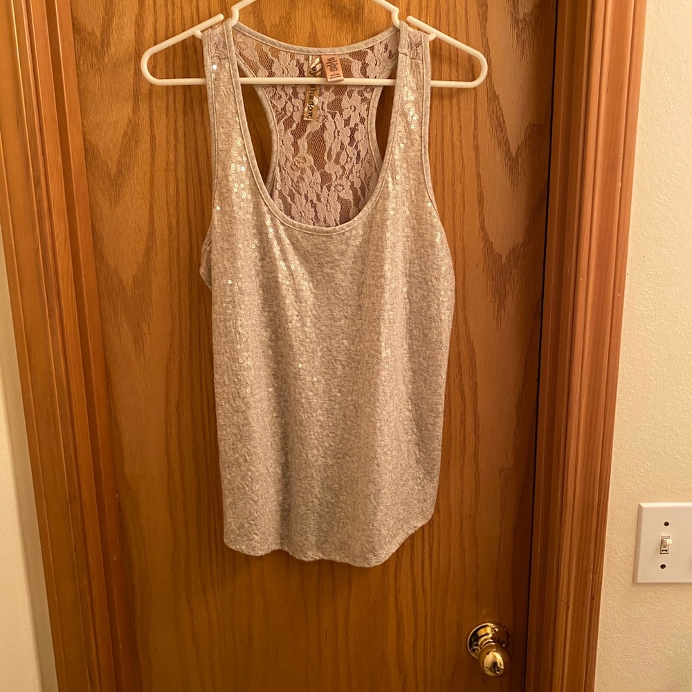 Buy 3 get 1 free Sequin racerback tank